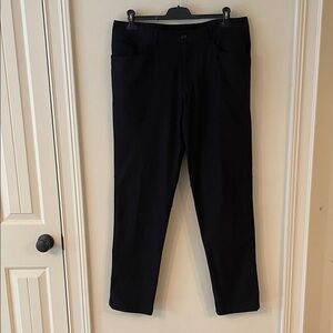 Men’s black Lululemon ABC pants size 36/32